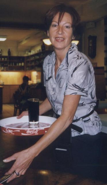 Das ist Trudi vom Adler in Frick - zu ihr gehen wir eigentlich immer nach dem Training!