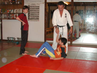 Manfred beim Coaching